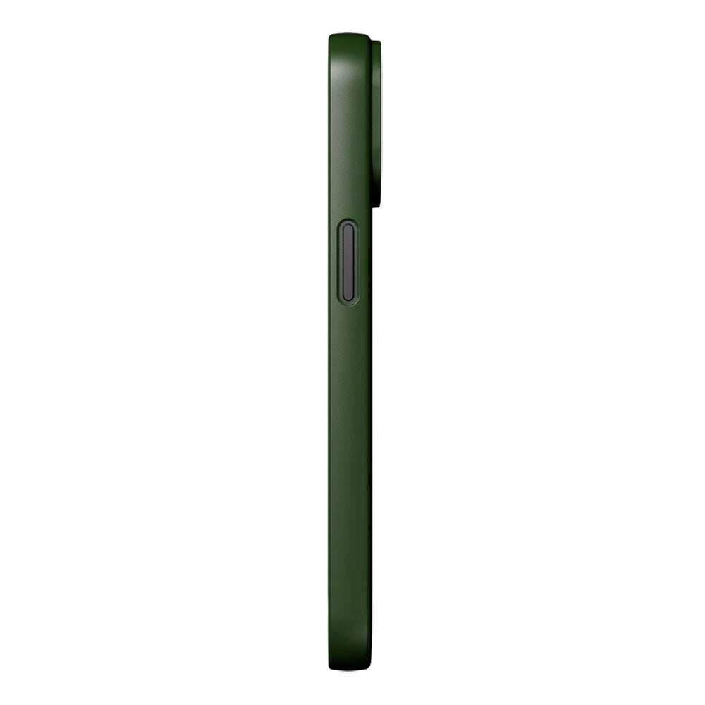 Nudient Thin Case iPhone 15 Deksel - MagSafe Kompatibel - Pine Green