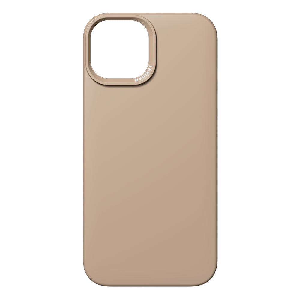 Nudient Thin Case iPhone 15 Deksel - MagSafe Kompatibel - Clay Beige