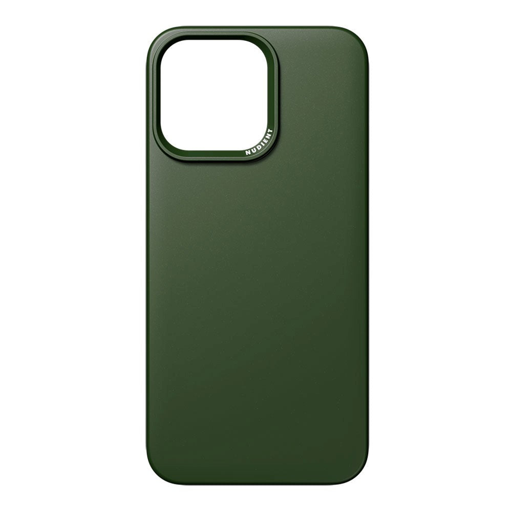 Nudient Thin Case iPhone 15 Pro Max Deksel - MagSafe Kompatibel - Pine Green