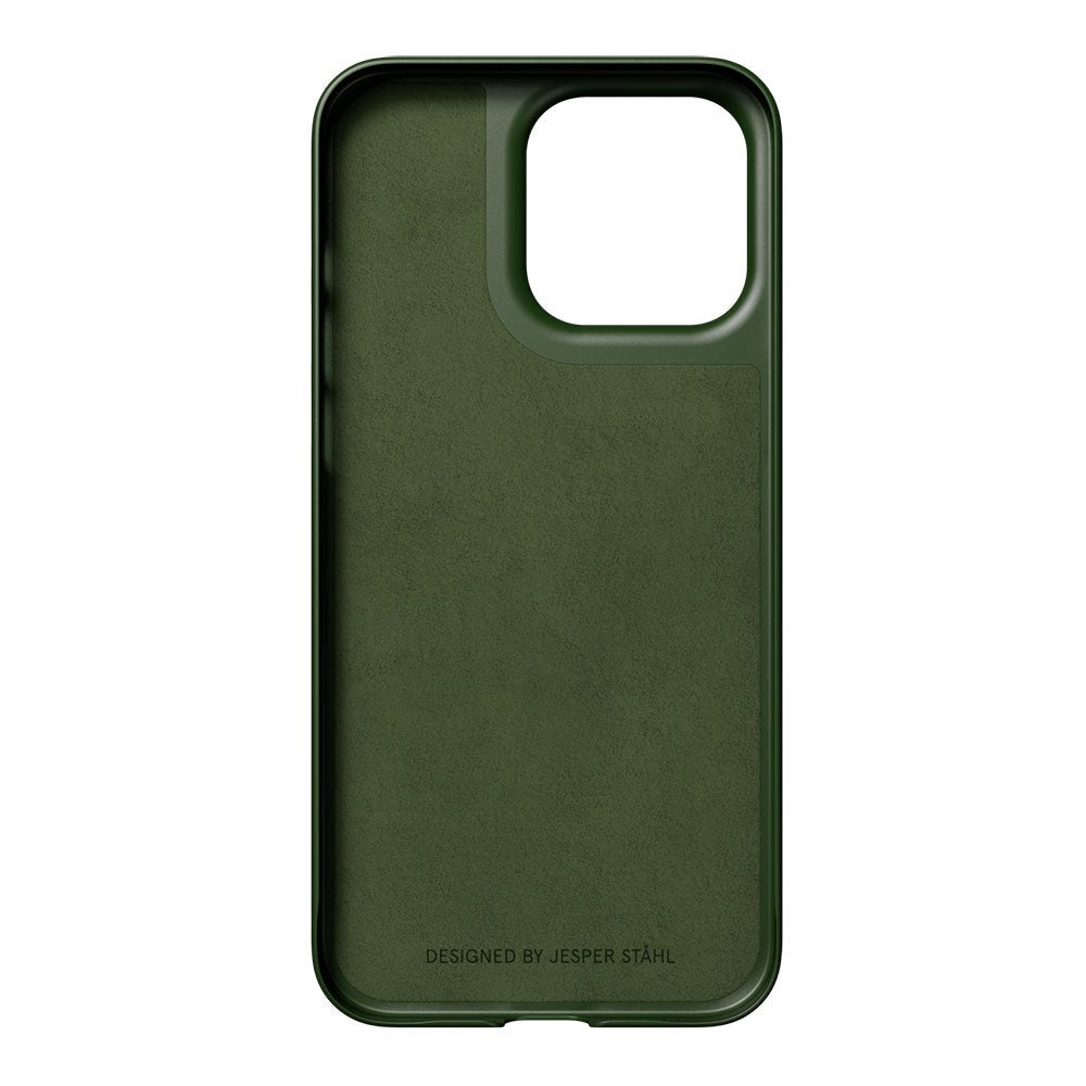 Nudient Thin Case iPhone 15 Pro Max Deksel - MagSafe Kompatibel - Pine Green