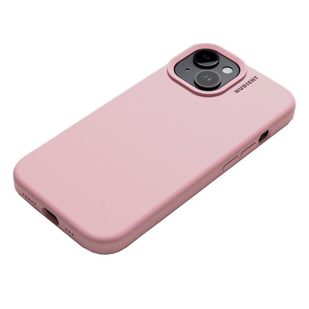 Nudient iPhone 15 Base Silicone Deksel - Baby Pink