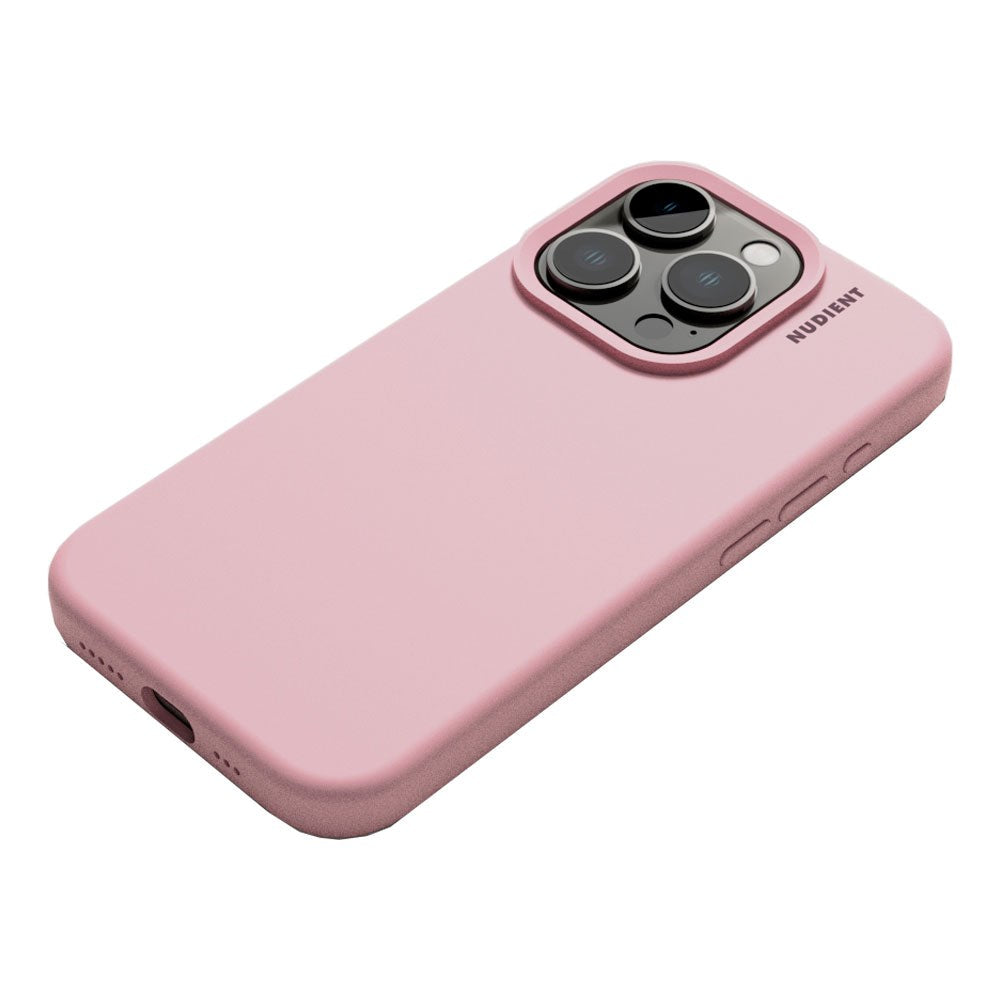 Nudient iPhone 15 Pro Base Silicone Deksel - Baby Pink