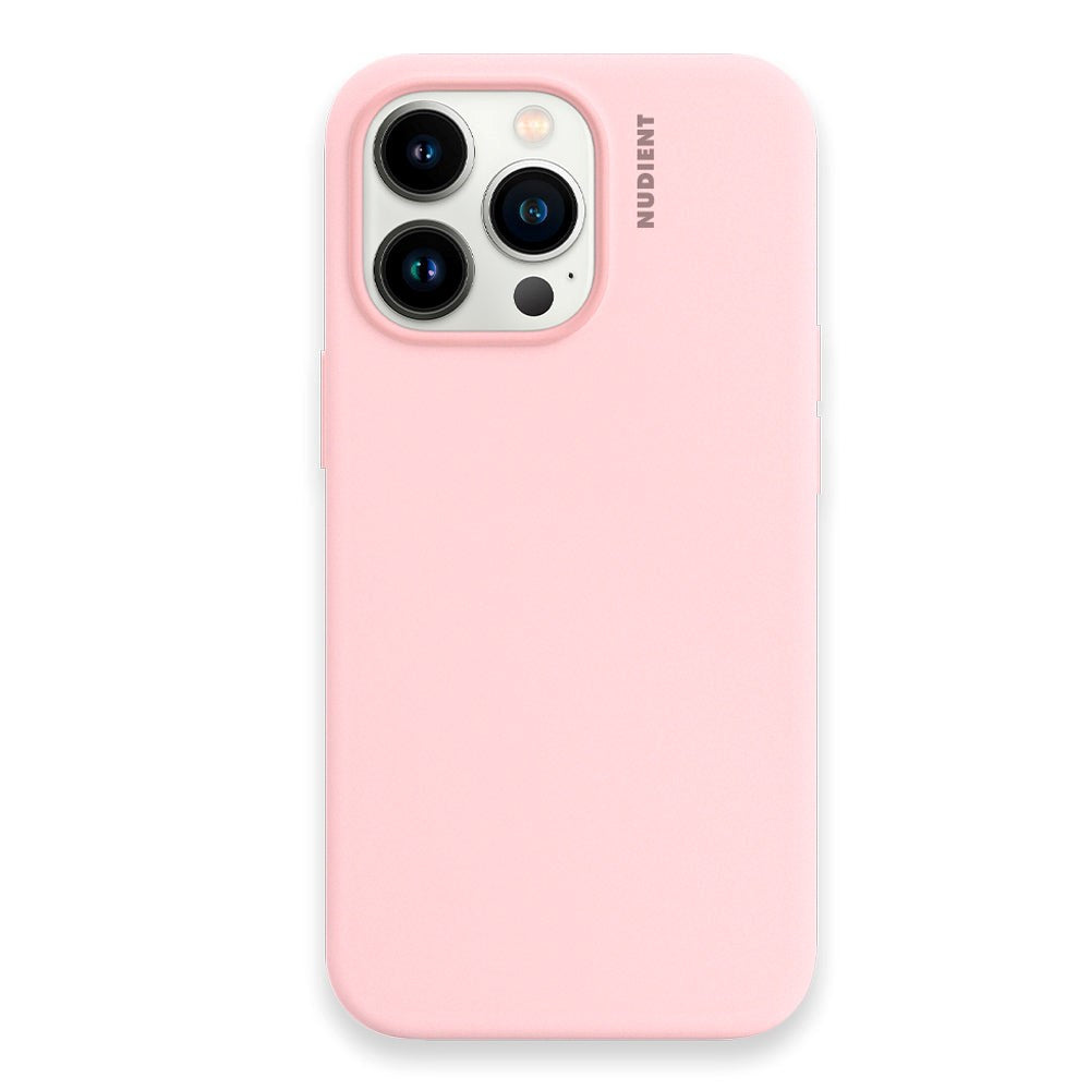 Nudient iPhone 13 Pro Base Silicone Deksel - Baby Pink