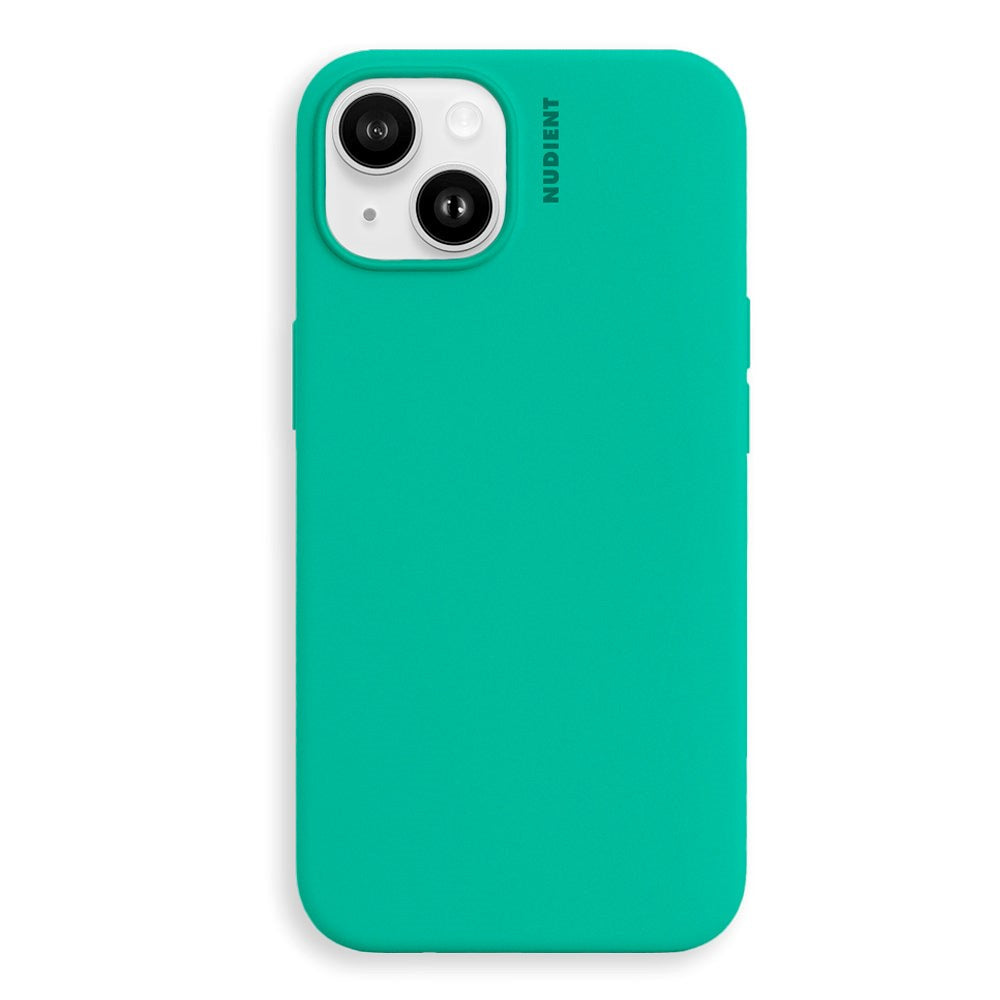 Nudient iPhone 14 Base Silicone Deksel - Mint Green