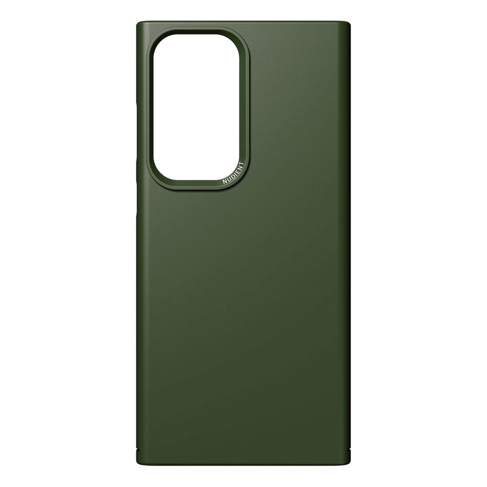 Nudient Thin Case Samsung Galaxy S23 Ultra Deksel - Pine Green