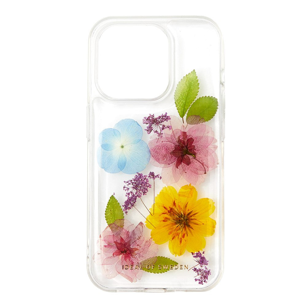 iPhone 14 Pro iDeal Of Sweden Clear Deksel - Summer Blossom