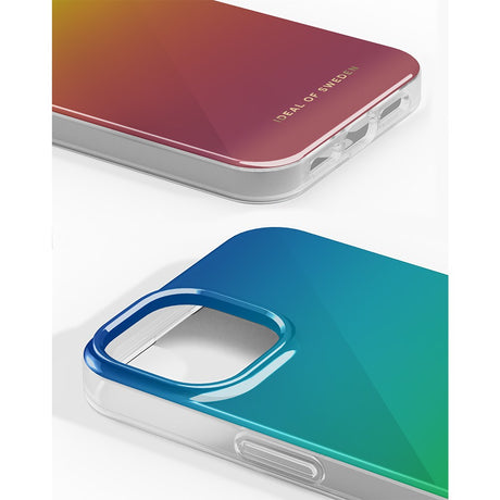 iPhone 14 / 13 iDeal Of Sweden Mirror Deksel - Rainbow