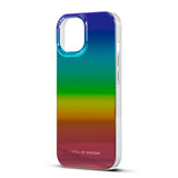 iPhone 14 / 13 iDeal Of Sweden Mirror Deksel - Rainbow