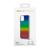 iPhone 11 iDeal Of Sweden Mirror Deksel - Rainbow