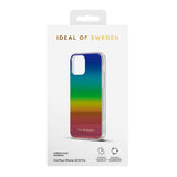 iPhone 12 Pro / 12 iDeal Of Sweden Mirror Deksel - Rainbow