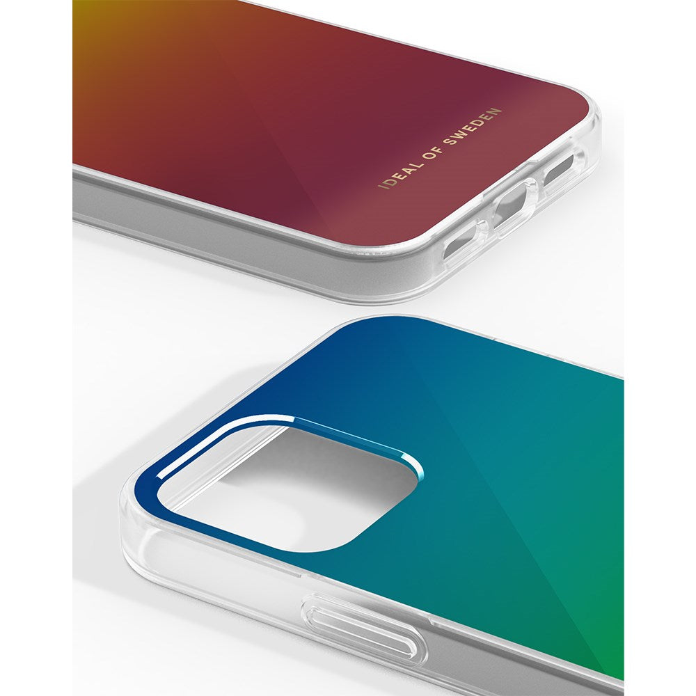 iPhone 12 Pro / 12 iDeal Of Sweden Mirror Deksel - Rainbow