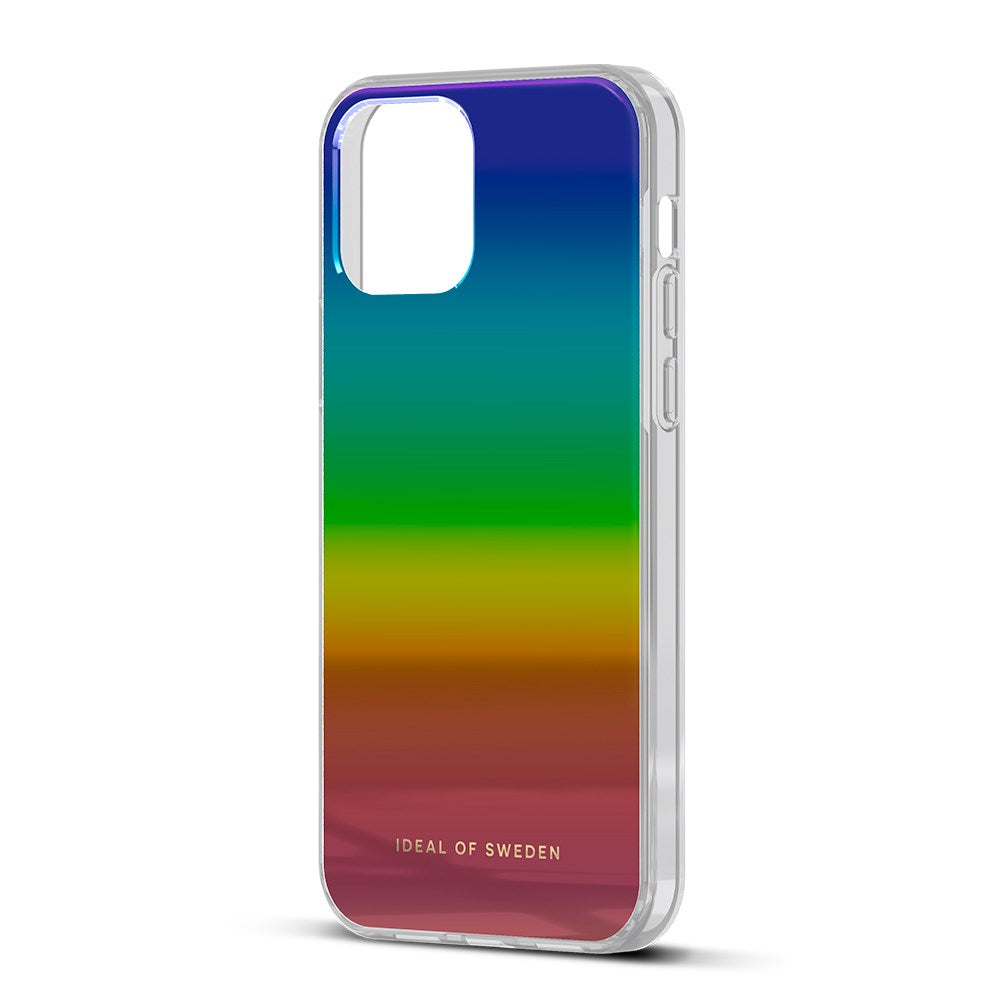 iPhone 12 Pro / 12 iDeal Of Sweden Mirror Deksel - Rainbow