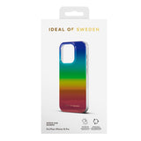 iPhone 15 Pro iDeal Of Sweden Mirror Deksel - Rainbow