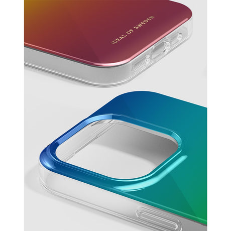 iPhone 15 Pro iDeal Of Sweden Mirror Deksel - Rainbow