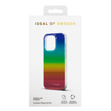 iPhone 14 Pro iDeal Of Sweden Mirror Deksel - Rainbow