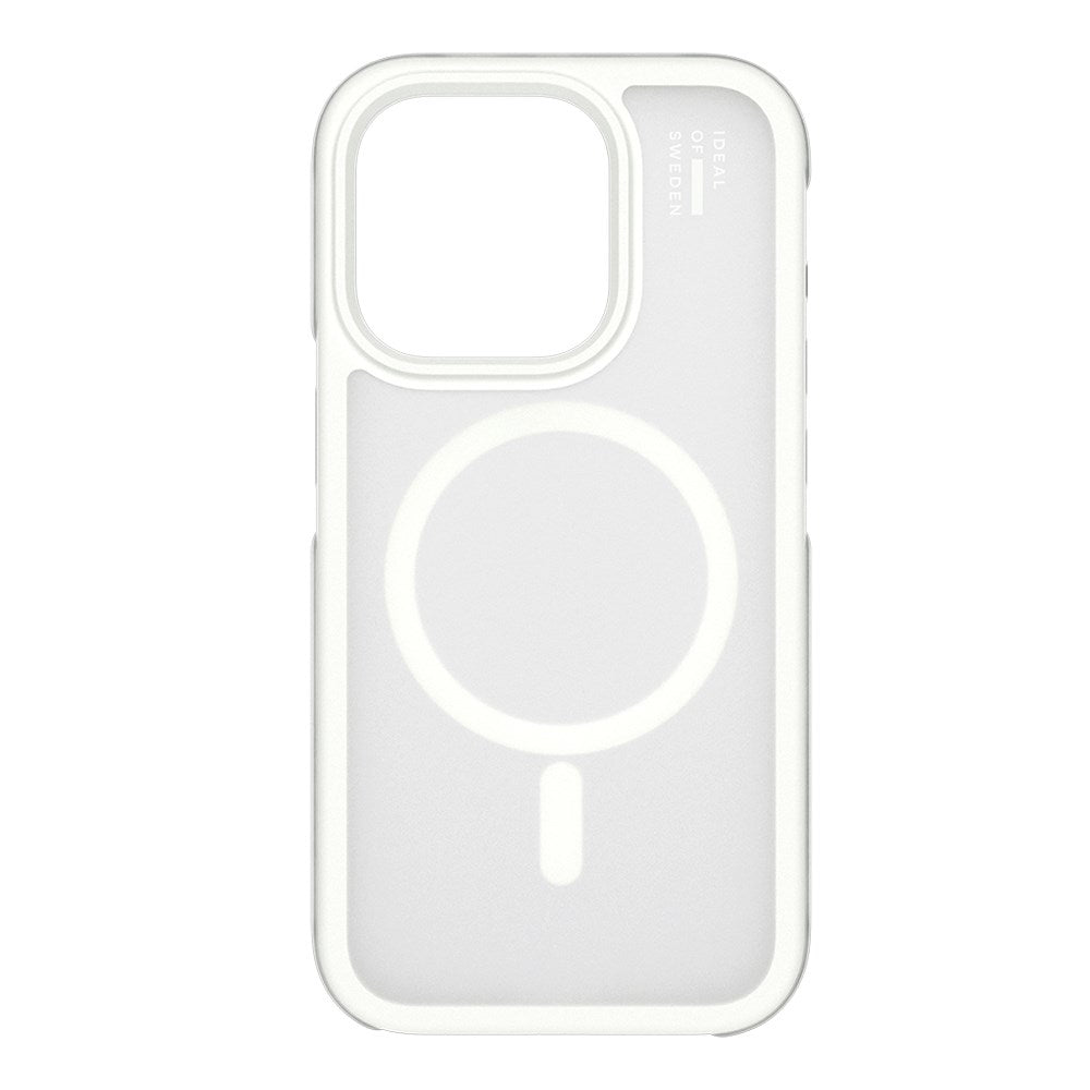 iDeal Of Sweden iPhone 14 Pro Ideal Bumper Deksel - MagSafe Kompatibel - Cloudy White