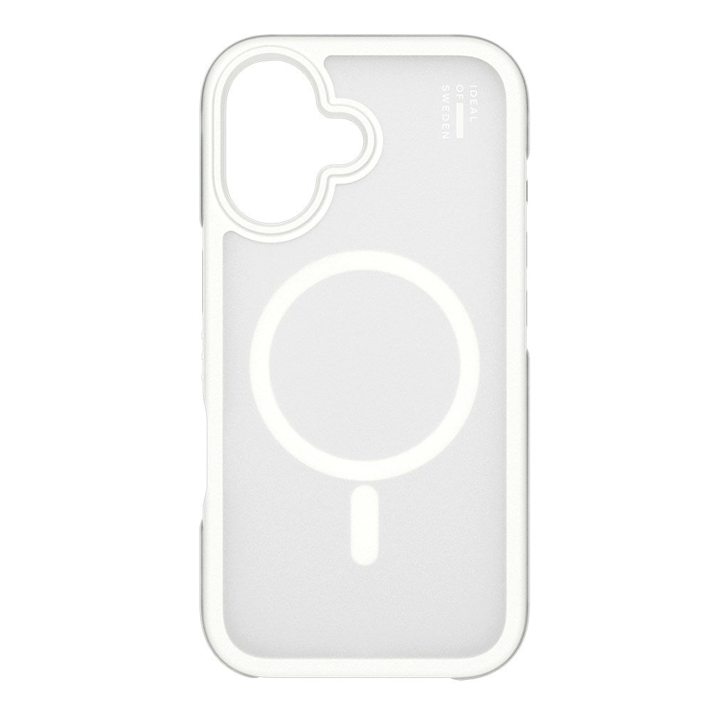 iDeal Of Sweden iPhone 16 Plus Ideal Bumper Deksel - MagSafe Kompatibel - Cloudy White