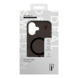 iPhone 16 iDeal Of Sweden Clear Deksel - MagSafe Kompatibel - Tinted Black