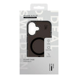 iPhone 16 Plus iDeal Of Sweden Clear Deksel - MagSafe Kompatibel - Tinted Black