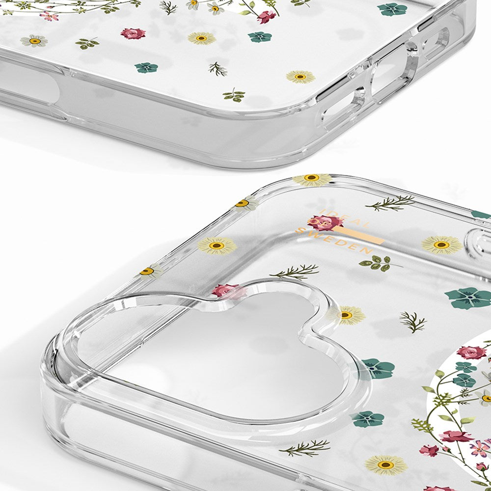 iPhone 16 Plus iDeal Of Sweden Clear Deksel - MagSafe Kompatibel - Petite Floral