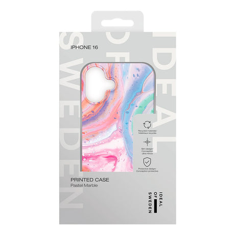 iPhone 16 iDeal Of Sweden Fashion Deksel - Pastel Marble