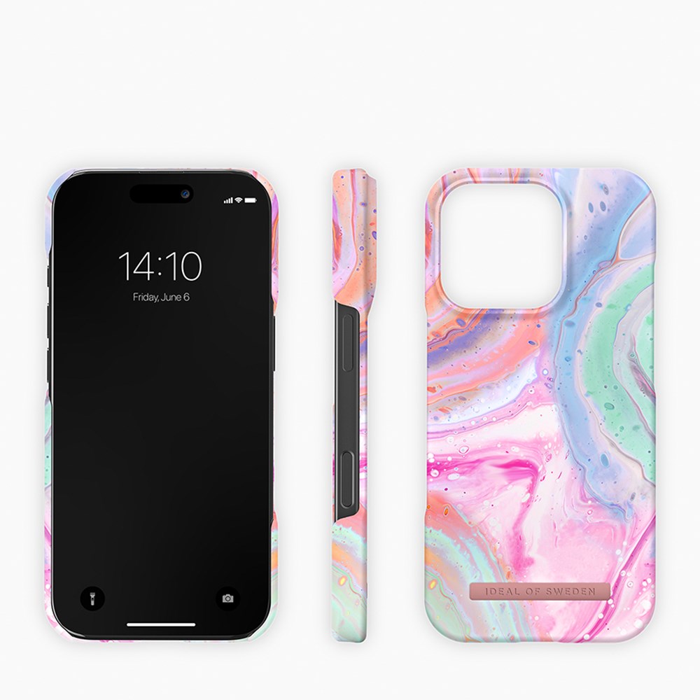 iPhone 16 Pro iDeal Of Sweden Fashion Deksel - Pastel Marble