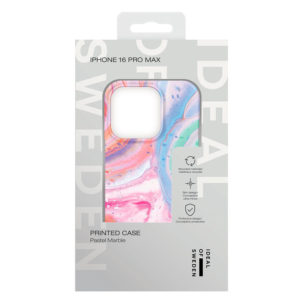 iPhone 16 Pro Max iDeal Of Sweden Fashion Deksel - Pastel Marble