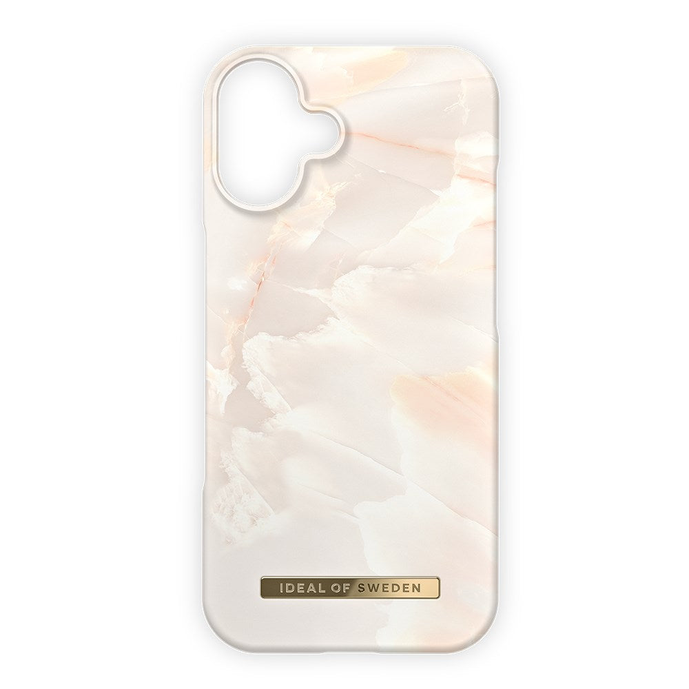 iDeal Of Sweden iPhone 16 Fashion Deksel - MagSafe-Kompatibel - Rose Pearl Marble