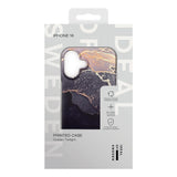 iDeal Of Sweden iPhone 16 Fashion Deksel - MagSafe-Kompatibel - Golden Twilight Marble