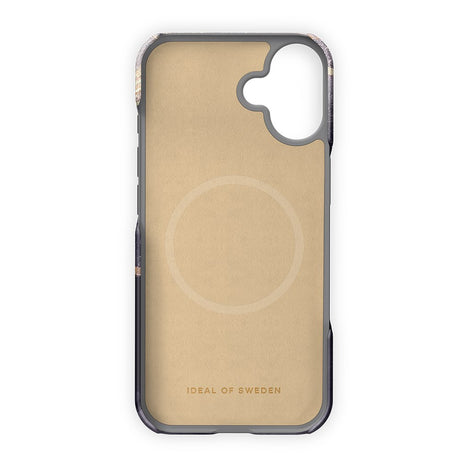 iDeal Of Sweden iPhone 16 Fashion Deksel - MagSafe-Kompatibel - Golden Twilight Marble