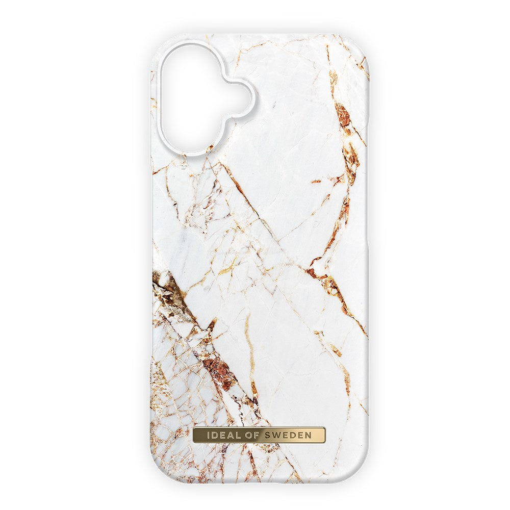 iDeal Of Sweden iPhone 16 Fashion Deksel - MagSafe-Kompatibel - Carrara Gold