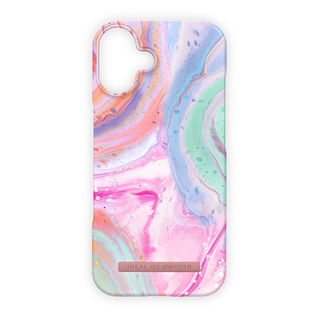 iDeal Of Sweden iPhone 16 Fashion Deksel - MagSafe-Kompatibel - Pastel Marble