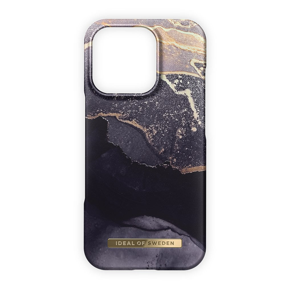 iDeal Of Sweden iPhone 16 Pro Fashion Deksel - MagSafe-Kompatibel - Golden Twilight Marble