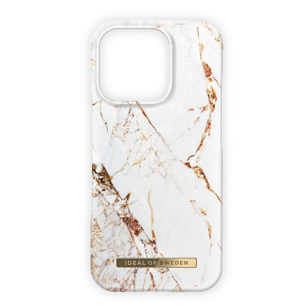 iDeal Of Sweden iPhone 16 Pro Fashion Deksel - MagSafe-Kompatibel - Carrara Gold