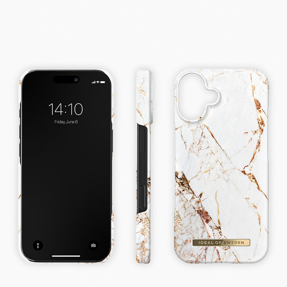 iDeal Of Sweden iPhone 16 Plus Fashion Deksel - MagSafe-Kompatibel - Pastel Marble