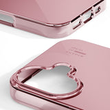 iPhone 16 iDeal Of Sweden Mirror Deksel - Mirror Rose Pink