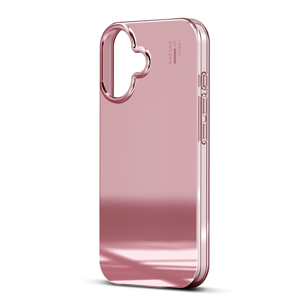 iPhone 16 iDeal Of Sweden Mirror Deksel - Mirror Rose Pink