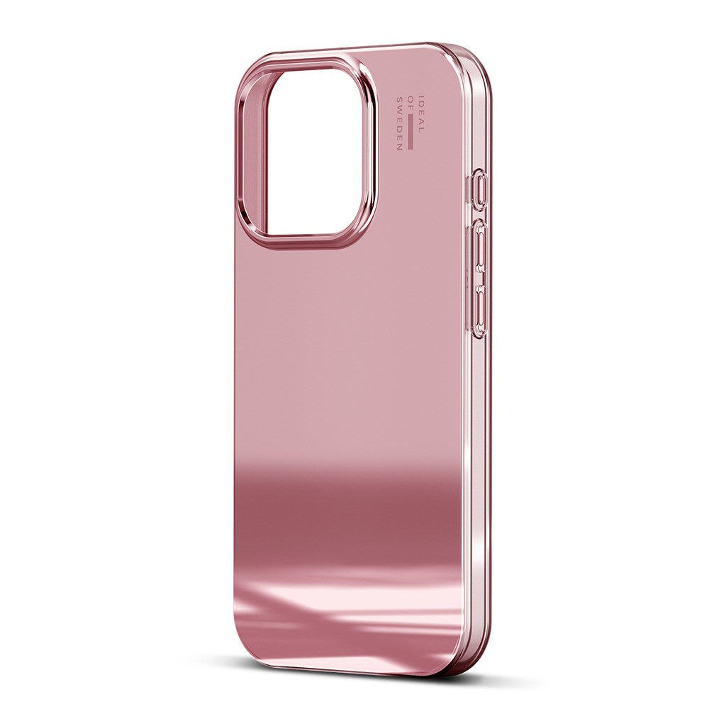 iPhone 16 Pro iDeal Of Sweden Mirror Deksel - Mirror Rose Pink