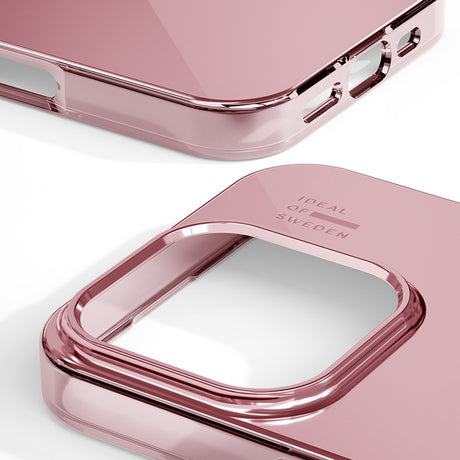 iPhone 16 Pro iDeal Of Sweden Mirror Deksel - Mirror Rose Pink