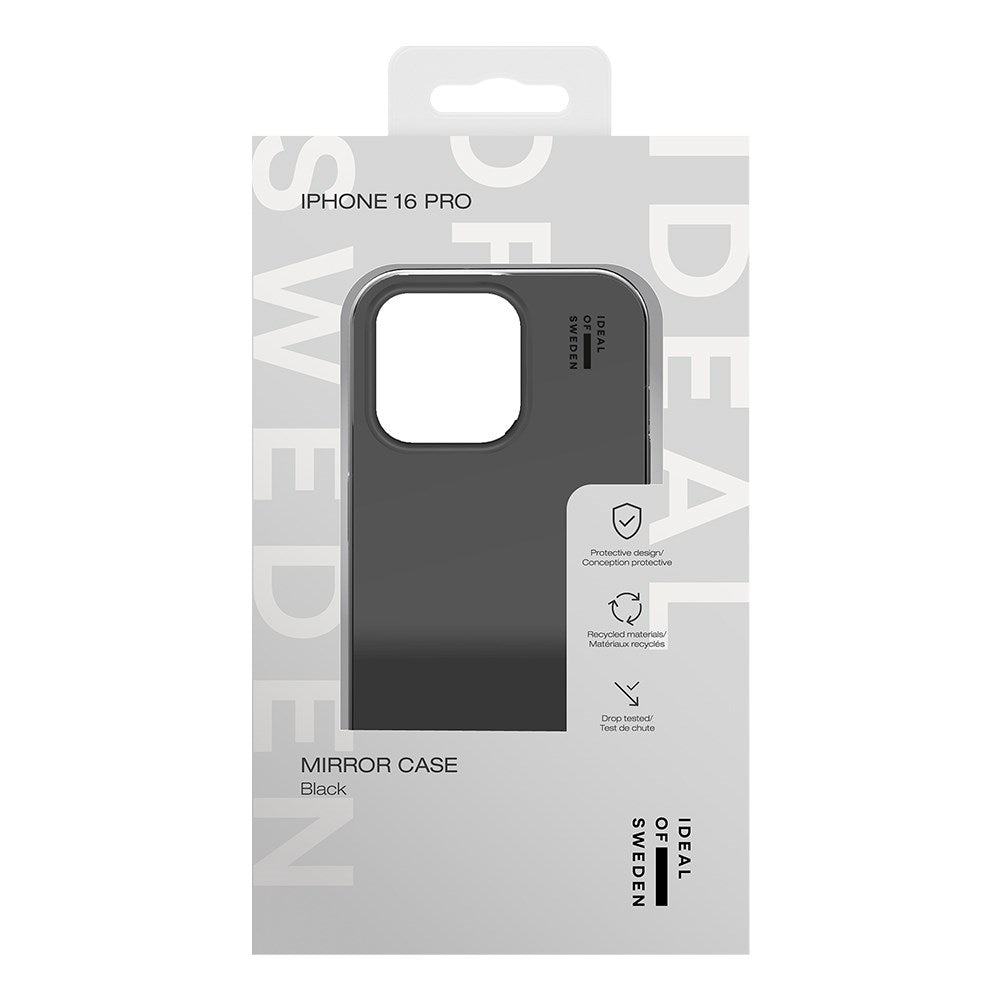 iPhone 16 Pro iDeal Of Sweden Mirror Deksel - Mirror Black