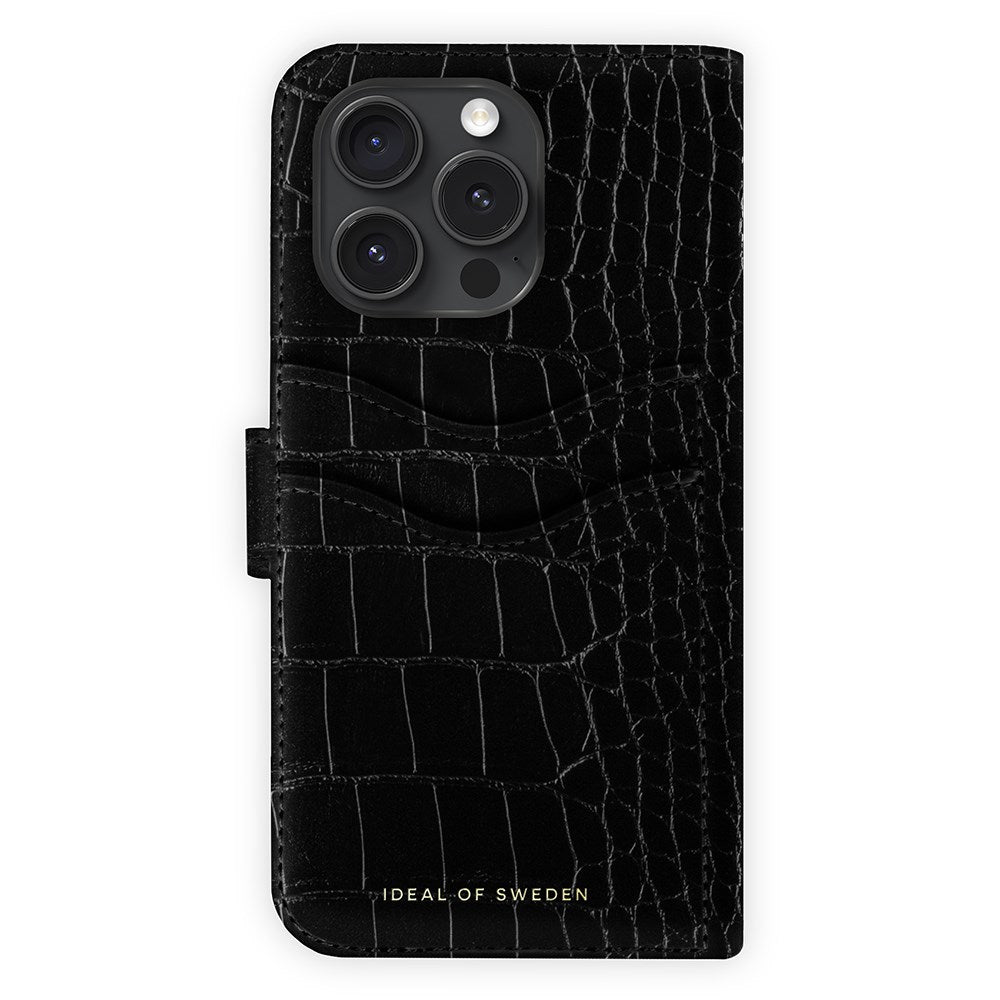 iDeal Of Sweden iPhone 16 Pro Magnet Wallet+ Deksel - Croco