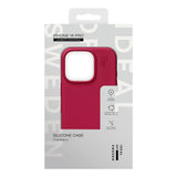 iDeal Of Sweden iPhone 16 Pro Silicone Deksel - MagSafe Kompatibel - Cranberry