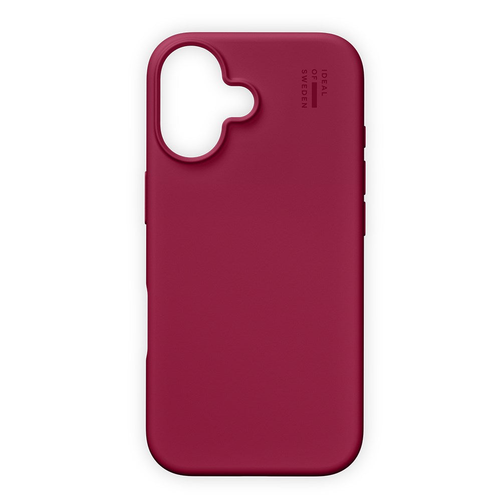 iDeal Of Sweden iPhone 16 Plus Silicone Deksel - MagSafe Kompatibel - Cranberry