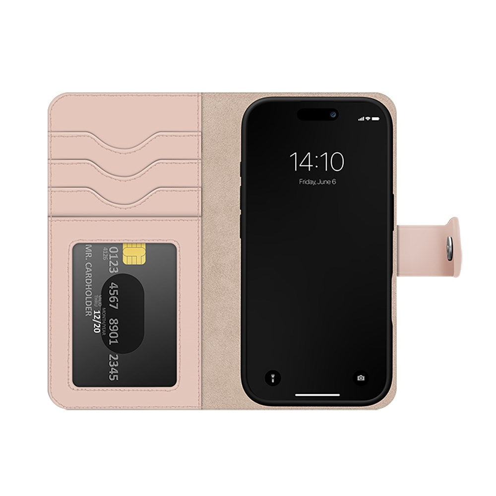 iDeal Of Sweden iPhone 16 Pro Max Magnet Wallet+ Deksel - Pink