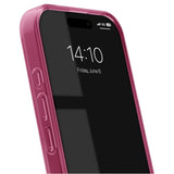 iPhone 16 iDeal Of Sweden Clear Deksel - MagSafe Kompatibel - Cherry Crush