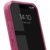 iPhone 16 Pro iDeal Of Sweden Clear Deksel - MagSafe Kompatibel - Cherry Crush