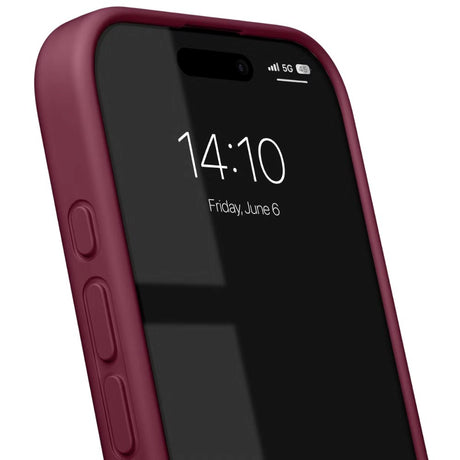 iPhone 16 iDeal Of Sweden Silikon Deksel - MagSafe Kompatibel - Fine Wine