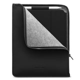 Woolnut PU Kunstskinn Folio Sleeve For iPad / Nettbrett (295 x 230mm) - Svart