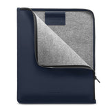 Woolnut PU Kunstskinn Folio Sleeve For iPad / Nettbrett (325 x 265mm) - Blå