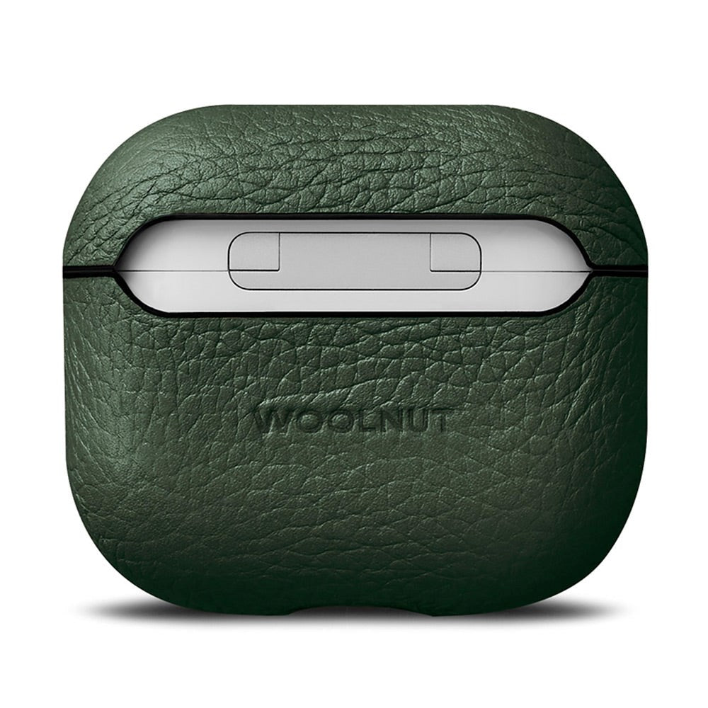 Woolnut AirPods (3. gen.) Deksel i Ekte Skinn - Grønn